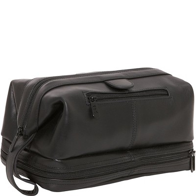 Amerileather Leather Toiletry Bag (26-02346)