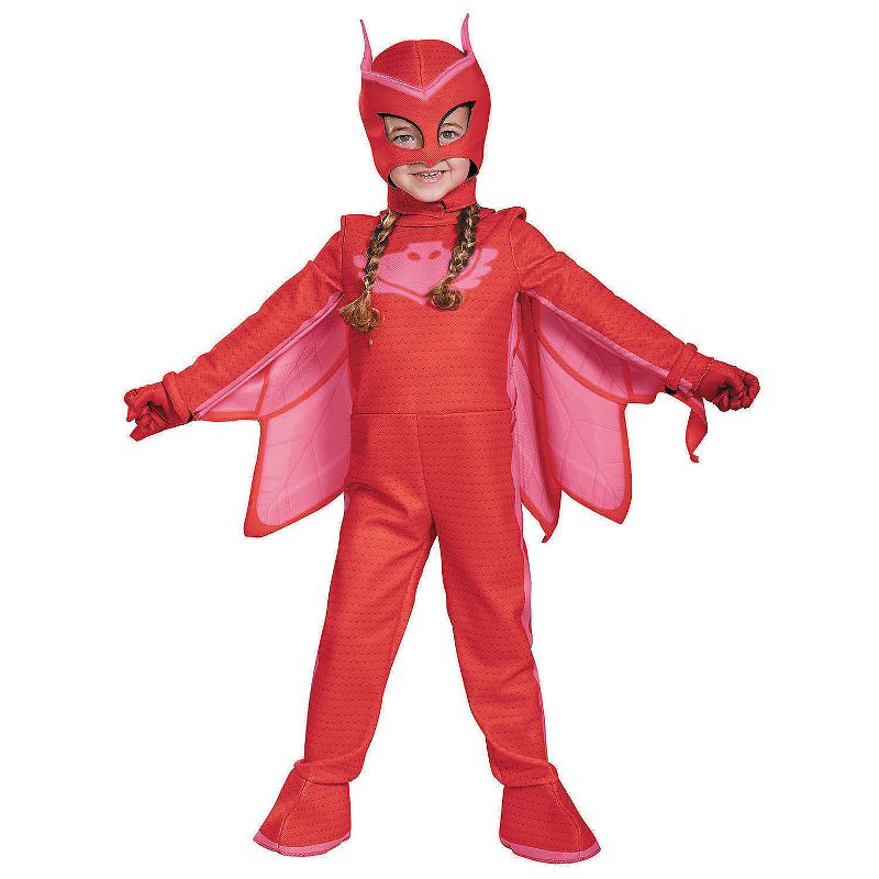 Girls' PJ Masks Owlette Deluxe Costume, 1 of 2