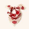 Adult Buffalo Check Silky Bandana - Woolrich x Target Red/Cream - 2 of 4