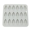 Unique Bargains Chocolate Mould 18-Cavity Ice Cream Cone Candy Mould Hand Wash 5.75"x5.31"x0.51" 1 Pc - 3 of 4