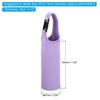 Unique Bargains Neoprene Insulated Removable Shoulder Straps Water Bottle Sling Bag 2.64"x7.28" - 2 of 4