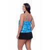 Trimshaper Plus Farrah Tumbled Paisley Romper Swimsuit - image 2 of 3