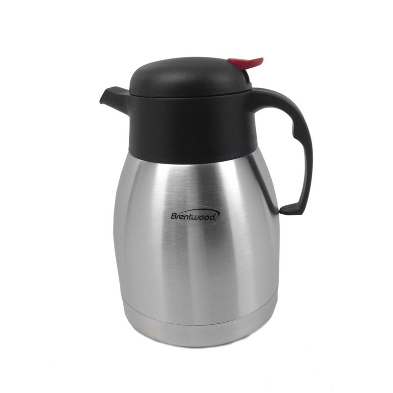 Brentwood 1.2L Vacuum Stainless Steel Coffee Pot, 1 of 6