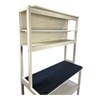 INFURNIC Kitchen Racks Modern 5 Tier Bakers Rack with Adjustable Shelves and Storage for Kitchen Use, Black White, 39.37"*15.75"*66.93" - 3 of 4