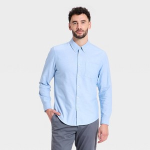 Men's Every Wear Long Sleeve Oxford Button-Down Shirt - Goodfellow