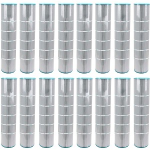 Hurricane 16 Pack HF7472-04 Advanced Pool Filter Cartridge Replacement for PCC130, Unicel C-7472, Filbur FC-1978 Pentair Clean & Clear Plus 520 - 1 of 4