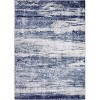 Modern Abstract Area Rug Soft Washable Foldable Accent Rug Non Slip Low Pile Throw Rugs for Living Room Bedroom - 3 of 4