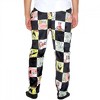 Mens SpongeBob SquarePants Checkerboard Character AOP Plush Sleep Pants - 2 of 3