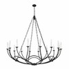 Z-Lite Arabella 16 - Light Chandelier in  Matte Black - 3 of 4