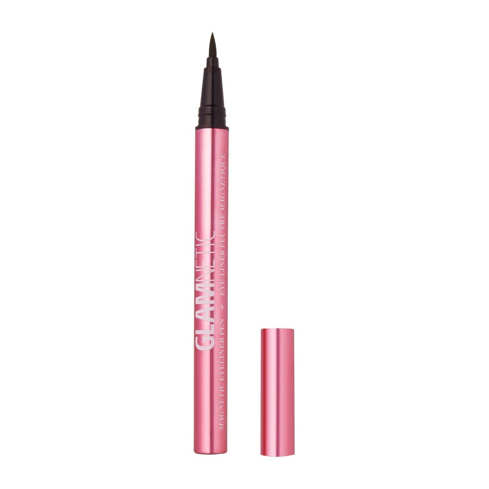 Glamnetic Felt Tip Magnetic Eyeliner Pen - Black - 0.03 fl oz - Ulta Beauty