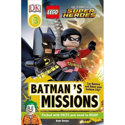 DK Readers L3: Lego(r) DC Comics Super Heroes: Batman's Missions - (DK Readers Level 3) (Paperback)