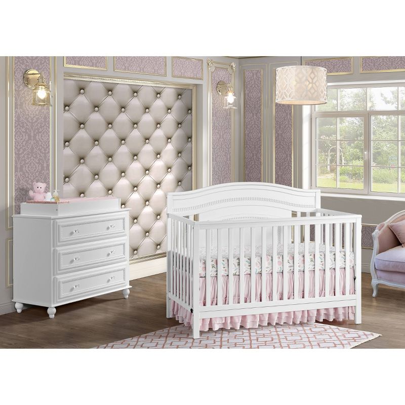 Oxford Baby Briella 3-Drawer Dresser - White, 6 of 7
