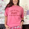 Simply Sage Market Women's I Teach The Cutest Elves In The North Pole Short Sleeve Garment Dyed Tee - 2 of 4