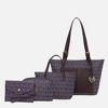 MKF Collection Havenly Women’s Tote Bag, Mini Tote Bag, Pouch and Wallet by Mia K - 2 of 4