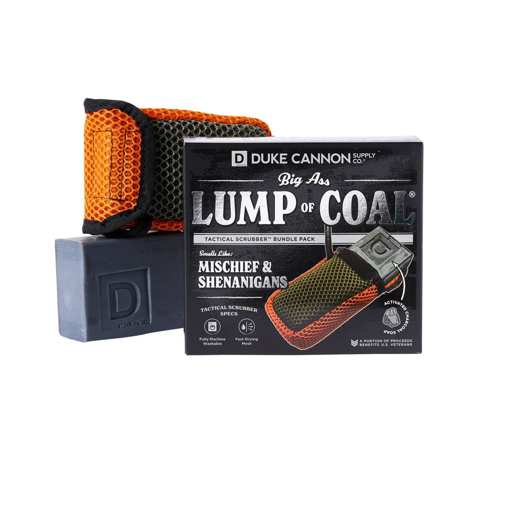 UPC 371782000190 product image for Duke Cannon Supply Co. Lump of Coal & Tactical Bundle Bar Soap - 12oz | upcitemdb.com