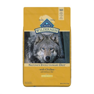 Blue Buffalo Wilderness Grain Free Healthy Weight with Chicken Adult Dry Dog Food - 24lbs