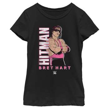 Girl's WWE Hitman Bret Hart T-Shirt