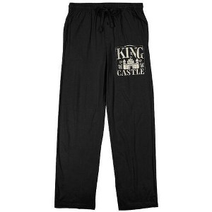 King of the Castle Men's Black Sleep Pants - 1 of 4