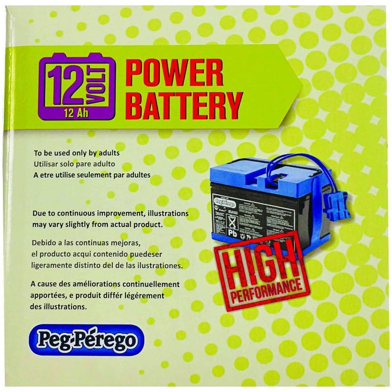 Peg Perego 12 Volt Rechargeable Battery, 4 of 7