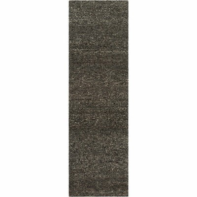 Hauteloom Sevan Black Wool Area Rug