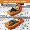 KTMBDW Upholstered Human Dog Bed for Adult & Pets, Lazy Sofa Bed with 5 Adjustable Position, Comfy Folding Chair for Bedroom Living Room - 4 of 4
