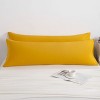 2 Pack Brushed Microfiber Body Pillowcases, Super Soft Body Pillow Cover with Envelope Closure - NTBAY - 4 of 4