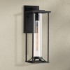 Minka Lavery Modern Outdoor Wall Light Fixture Black 20" Clear Glass for Post Exterior Barn Deck House Porch Yard Patio - 2 of 2
