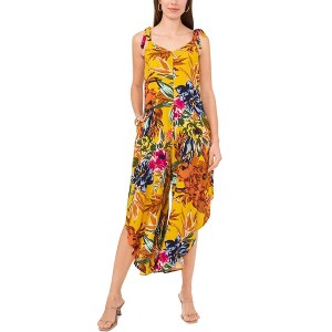 Vince Camuto Womens Floral Jumpsuit - 1 of 1