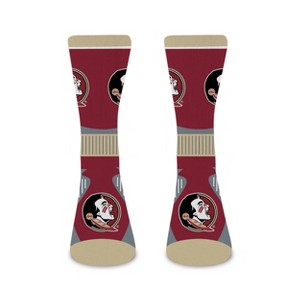 NCAA Florida State Seminoles Large Crew Socks - 1 of 3