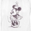 Women's Mickey & Friends Minnie Mouse Vintage Sketch T-Shirt - 2 of 4