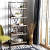 Joel Etagere - FOX4272 - Light Brown/Black - Safavieh Couture - 2 of 4