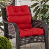 Kensington Garden 24"x22" Outdoor High Back Chair Cushion - 2 of 4