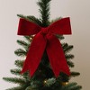Red Wired Holiday Bow (Set of 2) - 3 of 4