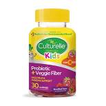 Culturelle Kids Probiotic + Gluten Free Veggie Fiber Gummies - Berry - 30ct