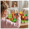 Angel Sar Magnetic Blocks 100 PCS Set, STEM Building Toys with Dual-Sided Panels, Montessori Sensory Learning Kit for Kids - 2 of 4