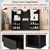 APRILSOUL U-Can 57'' Hall Tree - 6 Hooks, 3-in-1: Coat Hanger + Bench + Spacious Drawer,White - 3 of 4