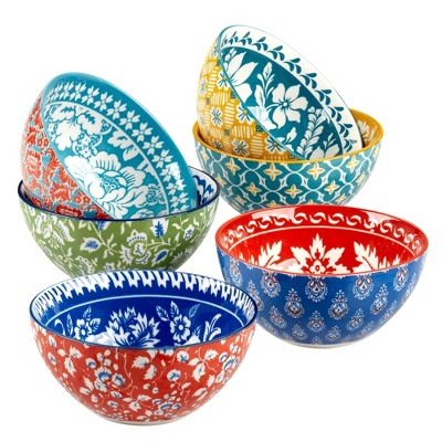 Certified International Set of 6 13oz Panache All Purpose Bowls