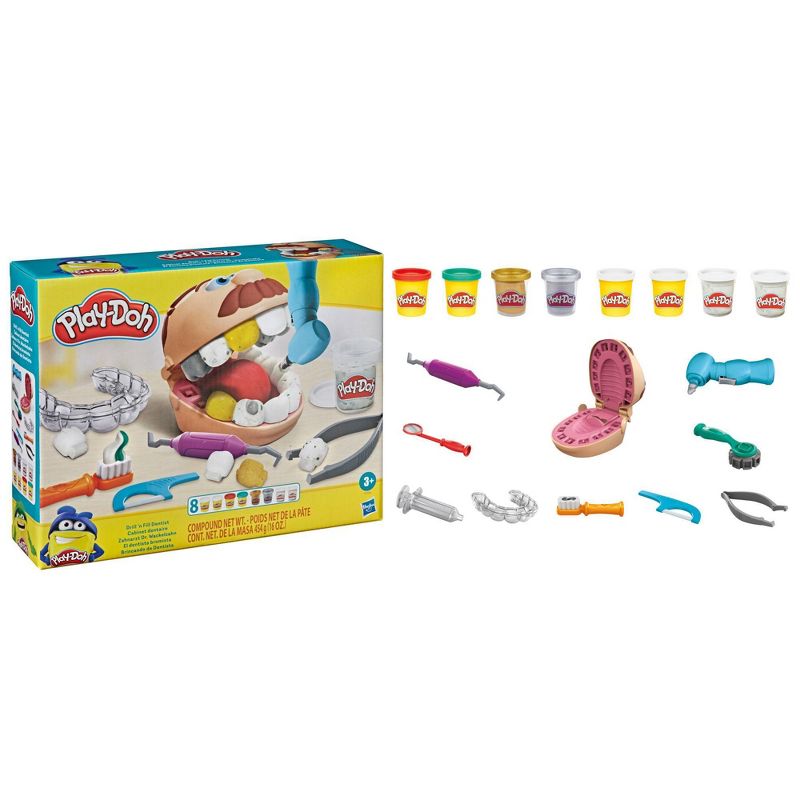 Play-Doh Drill N Fill Dentist Playset, 5 of 8