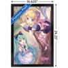 Trends International Hatsune Miku - Hatsune and Kagamine Framed Wall Poster Prints - 3 of 4