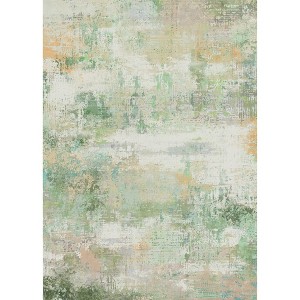 Area Rugs for Living Room Bedroom, Modern Abstract Washable Large Soft Rug, Low Pile Non Slip Carpet Home Decor Aesthetic - 1 of 4