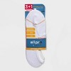 All Pro Women's Ultralight 3+1 Bonus Pack Low Liner Athletic Socks - White 4-10 - 2 of 3