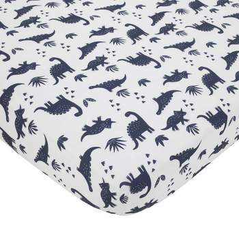 Carter's Dino Adventure Print Crib Sheet