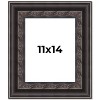 PosterPalooza | Photo Size 3.5" Wide Ornate Black Frame - UV Acrylic, Foam Board Backing, Hanging Hardware - 2 of 4