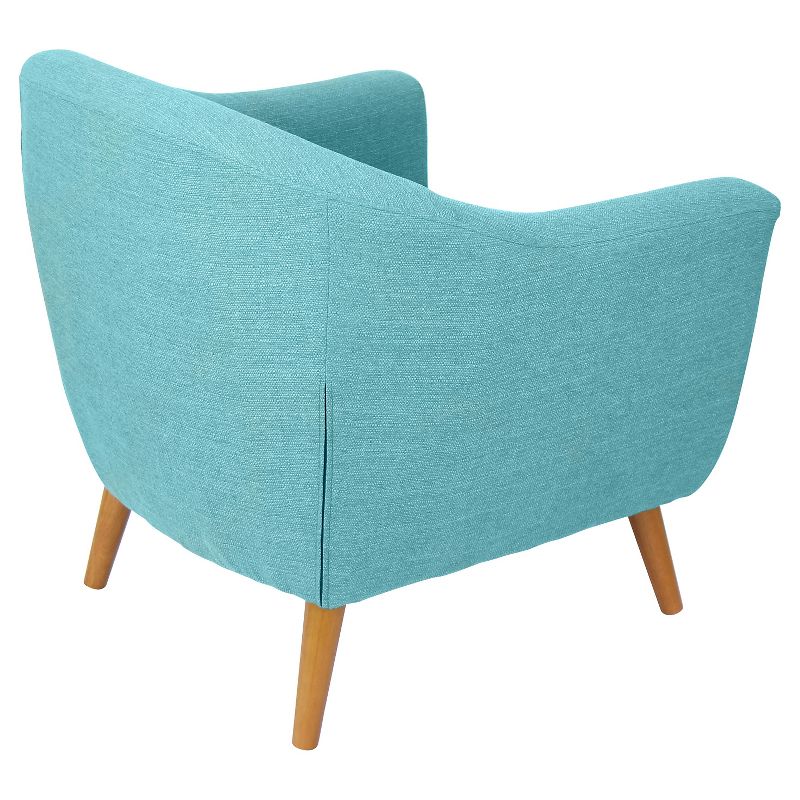 LumiSource Rockwell Accent Chair - Teal, 5 of 11