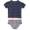 Kiko & Max Baby/Toddler and Little Girl's 2-Piece Short Sleeve Bikini Swimsuit Sets - 2 of 4