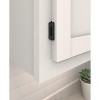 Amerock Single Demountable Hinges for 1/4" Overlay Cabinet Doors – Set of 2 - 2 of 4