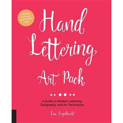 Hand Lettering Art Pack - by  Lisa Engelbrecht (Hardcover)