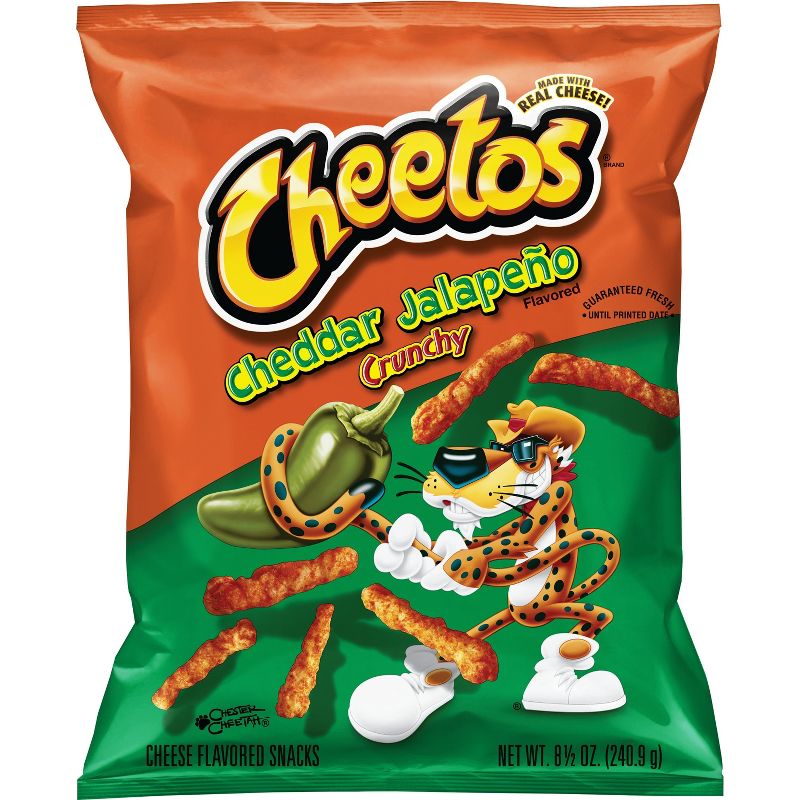 Cheetos Jalapeno Cheddar Snacks - 8.5oz, 1 of 5