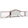 vidaXL Solid Pine & Fir Wood Rabbit Hutch Wooden Rabbit House Multi Colours - 4 of 4