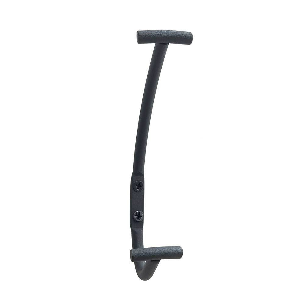 Bent Wire Hook Black - Threshold™: Powder-Coated Steel Wall Hook, Decorative Towel Hook, Single Black Hook